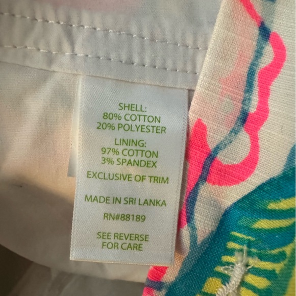 Lilly Pulitzer Skort Size 12 worn once - Picture 9 of 9